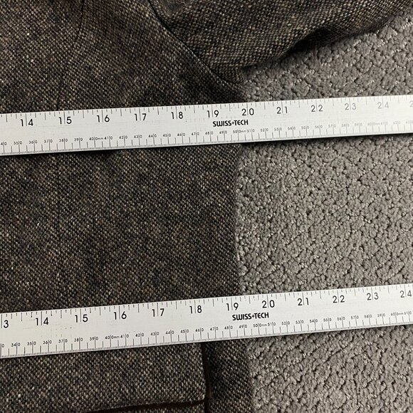 Orvis Tweed Wool Toggle Jacket Women's Medium Brown - Picture 9 of 14